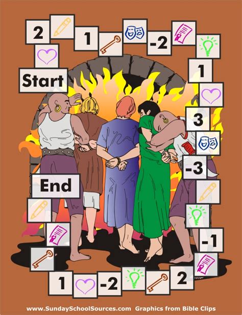 Shadrach, Meshach, Abednego & Jesus. . Shadrach meshach and abednego games and activities